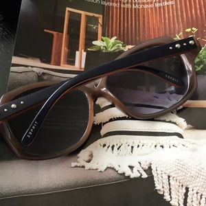 Esprit Accessories - Esprit Navy/Tan Sunglasses Esprit Accessories - Esprit Navy/Tan Sunglasses